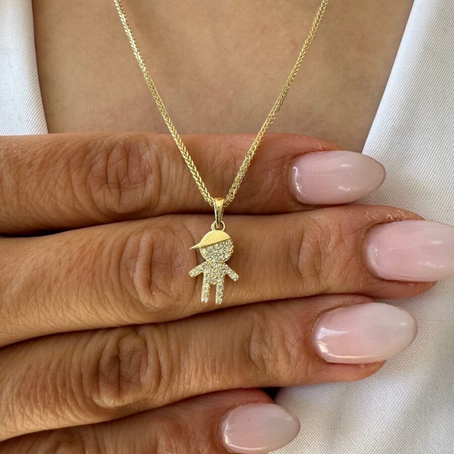 Natural diamond necklace. 14K gold. Girl and children, refined minimalist pendant necklace,  gift for daughter.  gift for Bat Mitzvah
