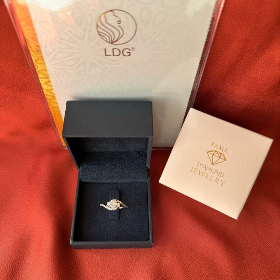 Ring Gold Bridal Rings Ring Solid Gold Engagement.1.00 carat,( E Color VVS2 Clarity) Solitaire Ring for Women Band Ring Diamond Promise - Image 6